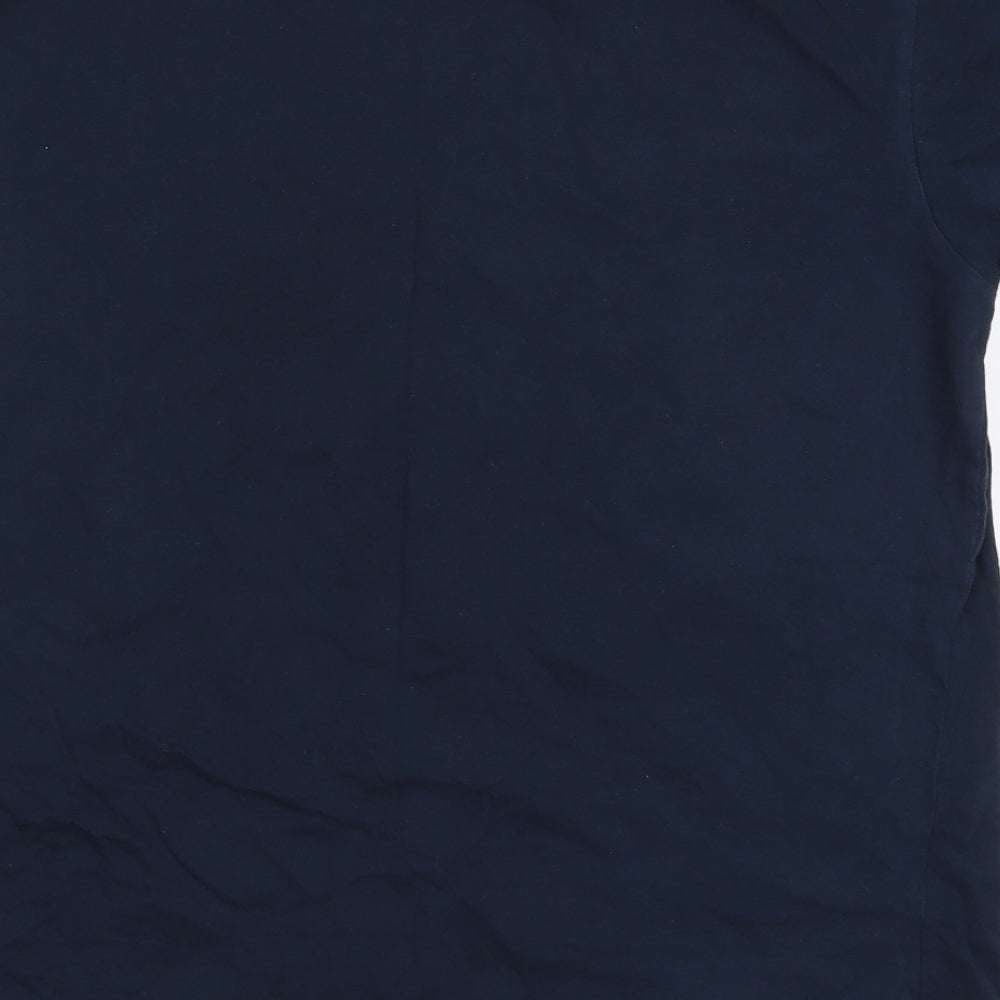 Mens UK Size M Cedar Wood State Blue  T-Shirt