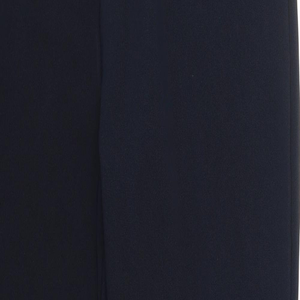 Womens UK Size 18 Preworn Regular Fit  Blue Trousers