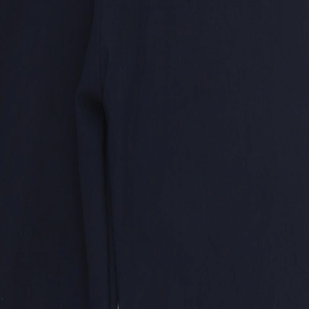 Womens UK Size 18 Preworn Regular Fit  Blue Trousers