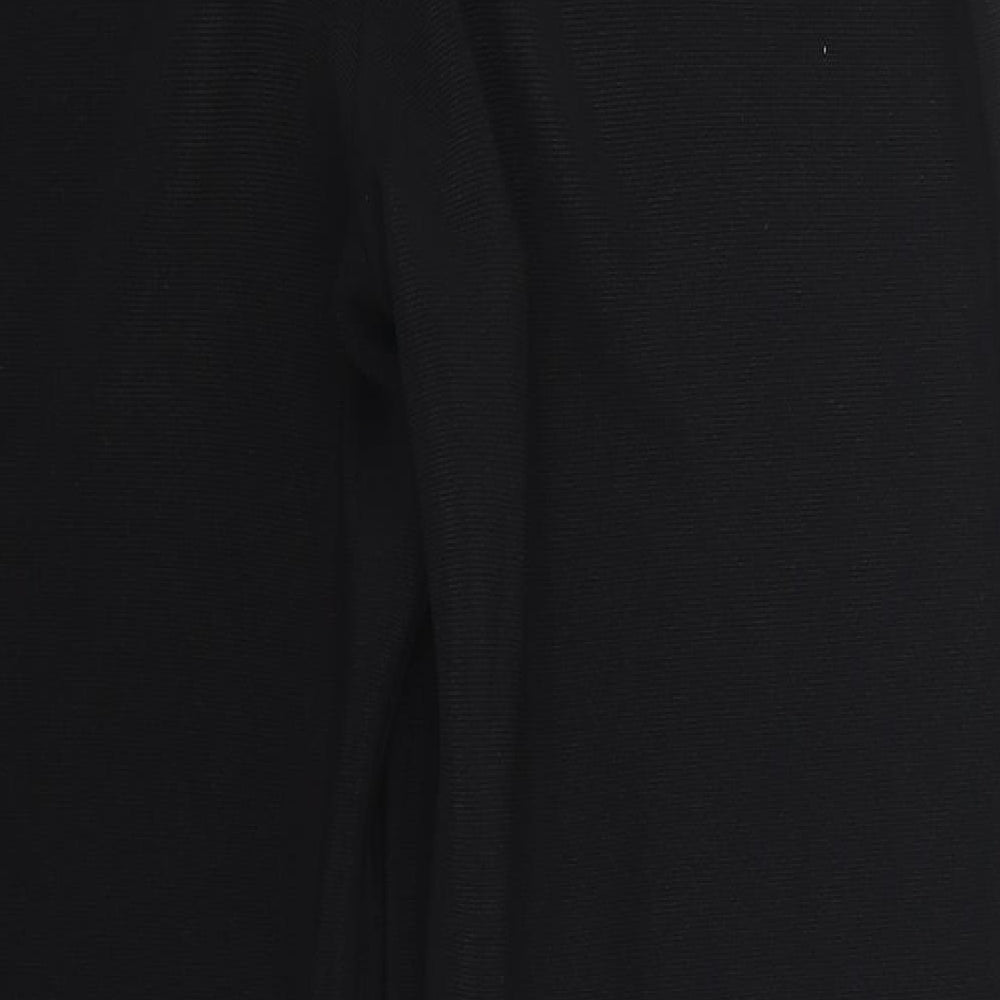 Womens UK Size 30 in Preworn Regular Fit  Black Trousers