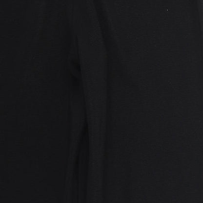 Womens UK Size 30 in Preworn Regular Fit  Black Trousers