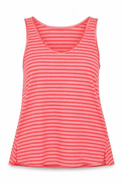 Womens UK Size 12 Nutmeg Pink Basic Tank