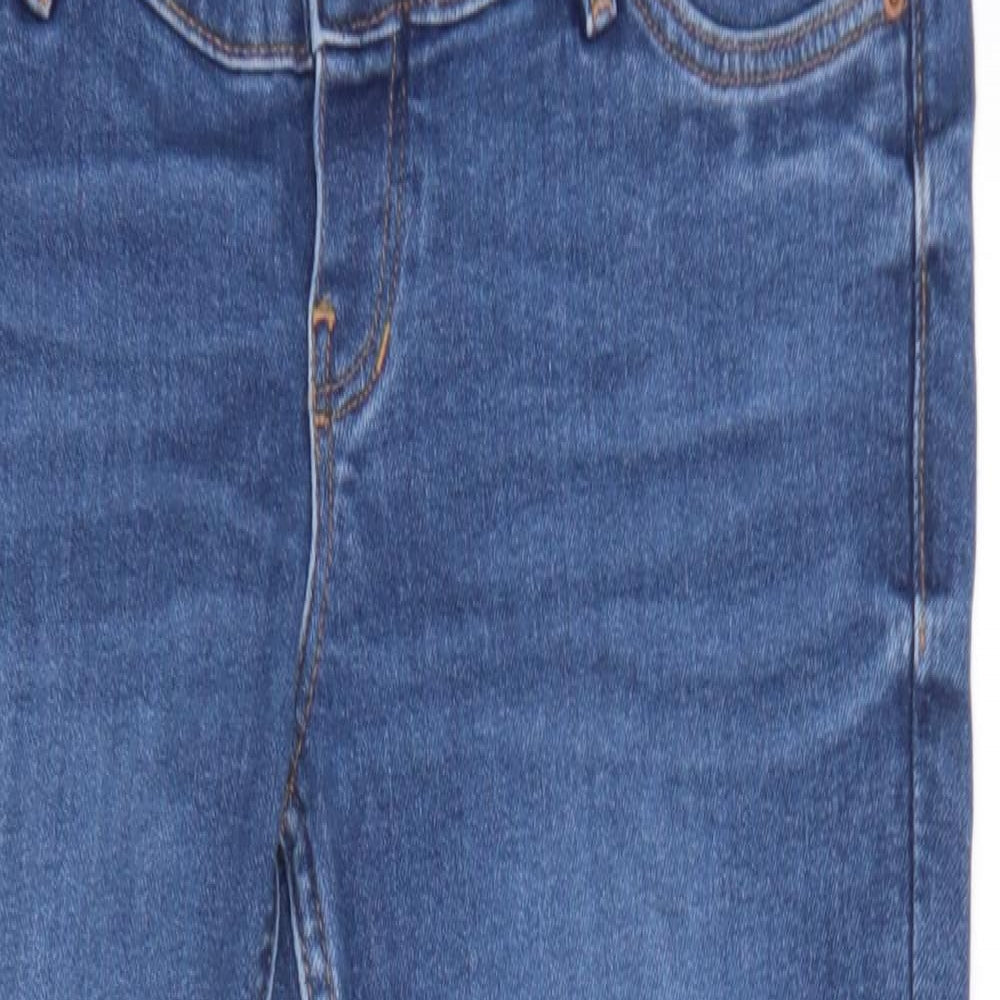 &Denim Womens Blue  Cotton Skinny Jeans Size 36 in L28 in Regular