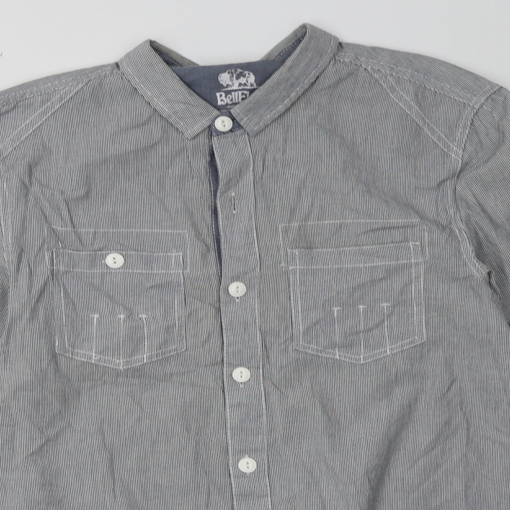 Mens UK Size M bellfields Blue  Button-Up Long Sleeve Casual Shirt