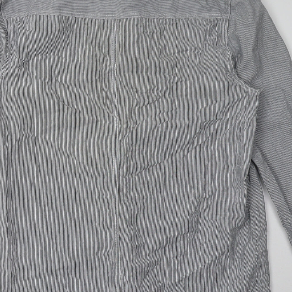 Mens UK Size M bellfields Blue  Button-Up Long Sleeve Casual Shirt