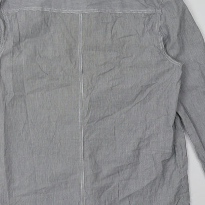 Mens UK Size M bellfields Blue  Button-Up Long Sleeve Casual Shirt
