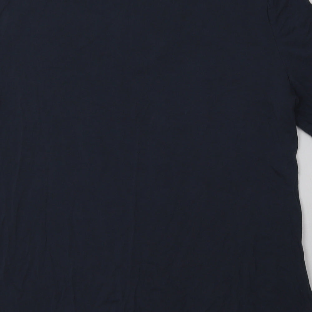 Womens UK Size 14 Dorothy Perkins Blue Basic T-Shirt