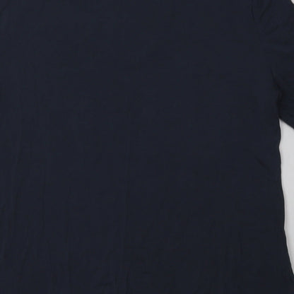 Womens UK Size 14 Dorothy Perkins Blue Basic T-Shirt