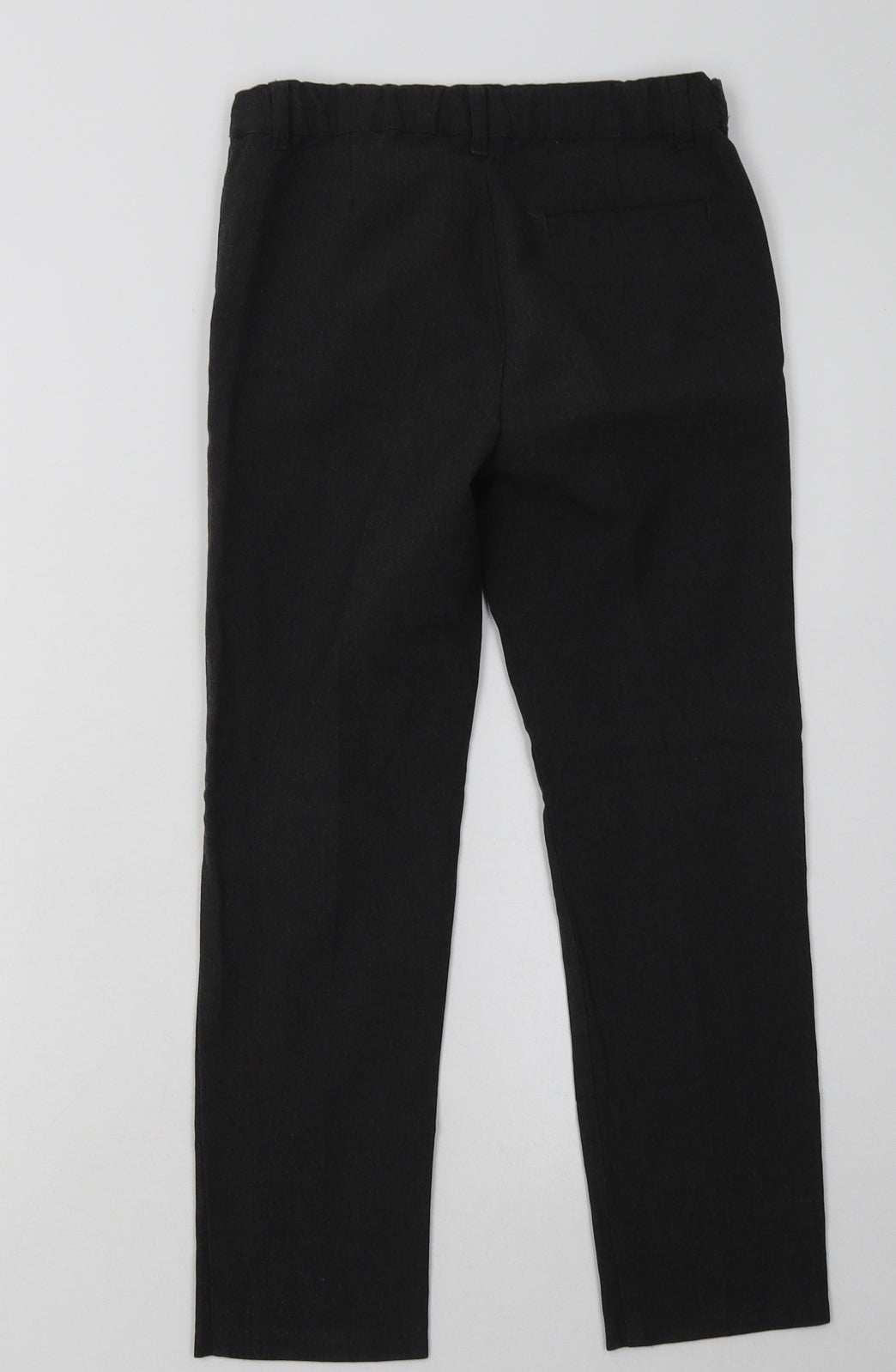 F&F Boys Grey  Polyester Capri Trousers Size 8-9 Years  Regular Hook & Eye - School Wear