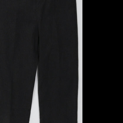 F&F Boys Grey  Polyester Capri Trousers Size 8-9 Years  Regular Hook & Eye - School Wear