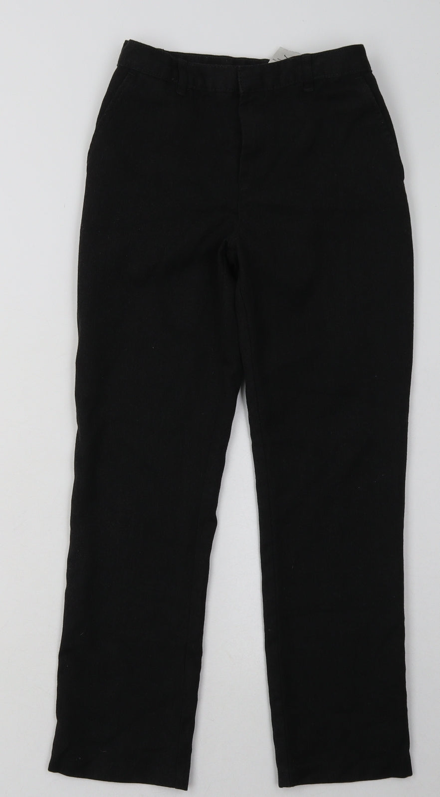 George Boys Grey  Polyester Capri Trousers Size 9 Years  Regular Hook & Eye - School Wear