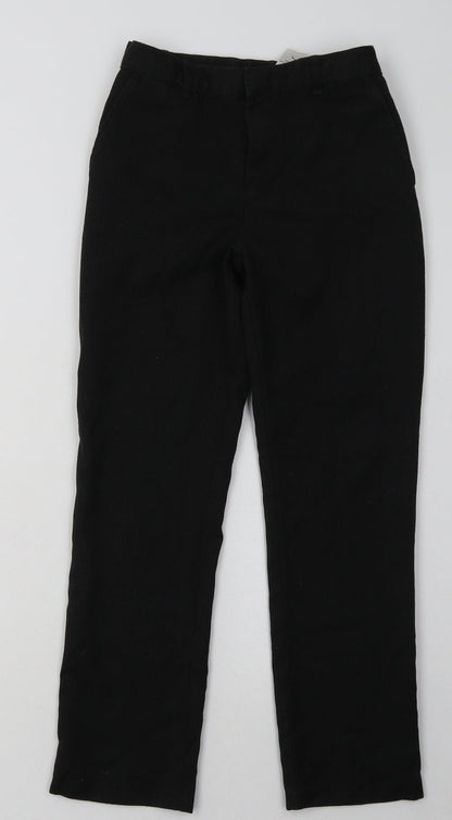 George Boys Grey  Polyester Capri Trousers Size 9 Years  Regular Hook & Eye - School Wear