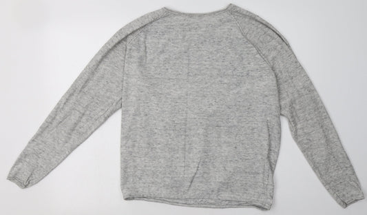 Primark Mens Grey  Cotton Pullover Sweatshirt Size M