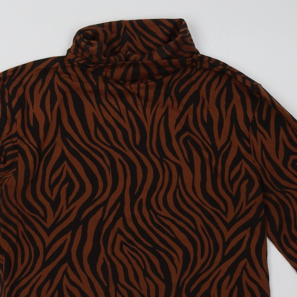 Womens UK Size 12 Marks and Spencer Brown Pullover Sweatshirt