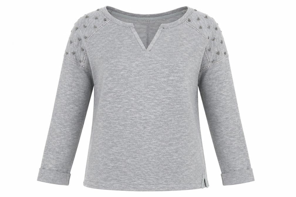 Womens UK Size 12 NEXT Grey Pullover Jumper