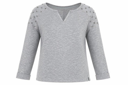 Womens UK Size 12 NEXT Grey Pullover Jumper