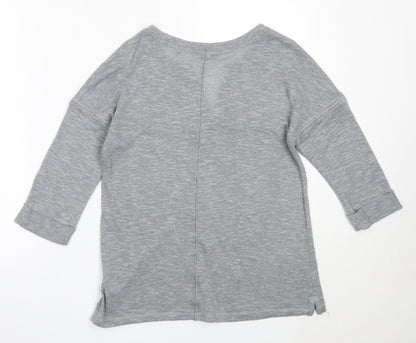 Womens UK Size 12 NEXT Grey Pullover Jumper