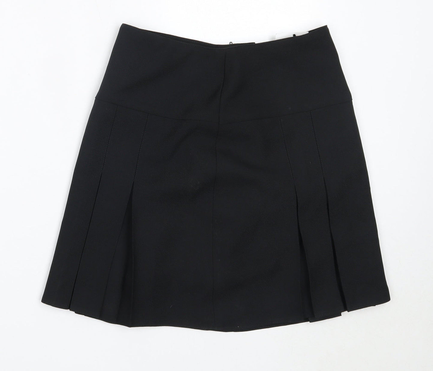 Monkhouse Girls Black  Polyester Flare Skirt Size L  Regular