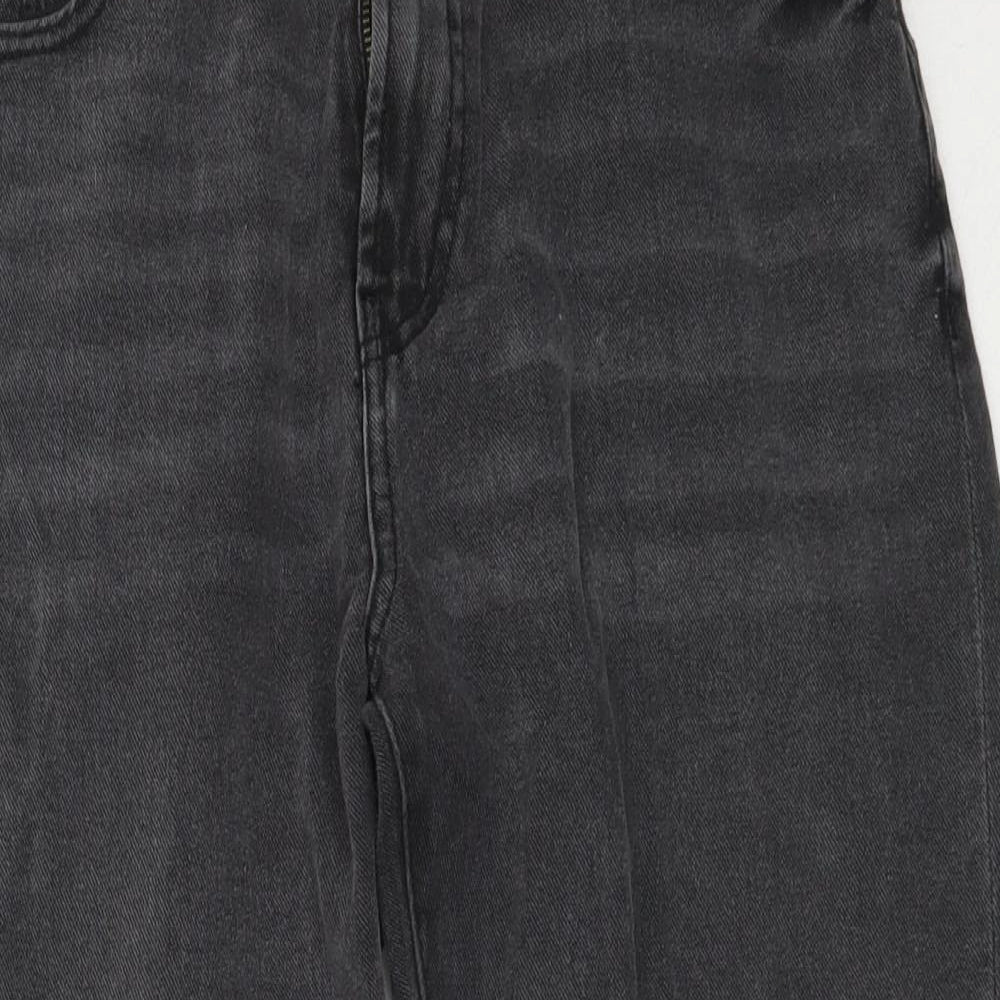 Noisy may Womens Black  Cotton Cropped Jeans Size 30 in L22.5 in Regular