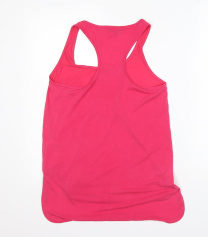 Womens UK Size 6 NEXT Pink Basic Tank