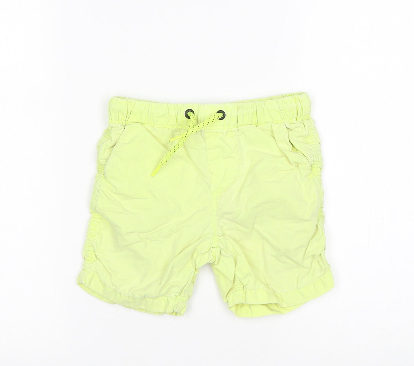NEXT Boys Green  Cotton Chino Shorts Size 4 Years  Regular