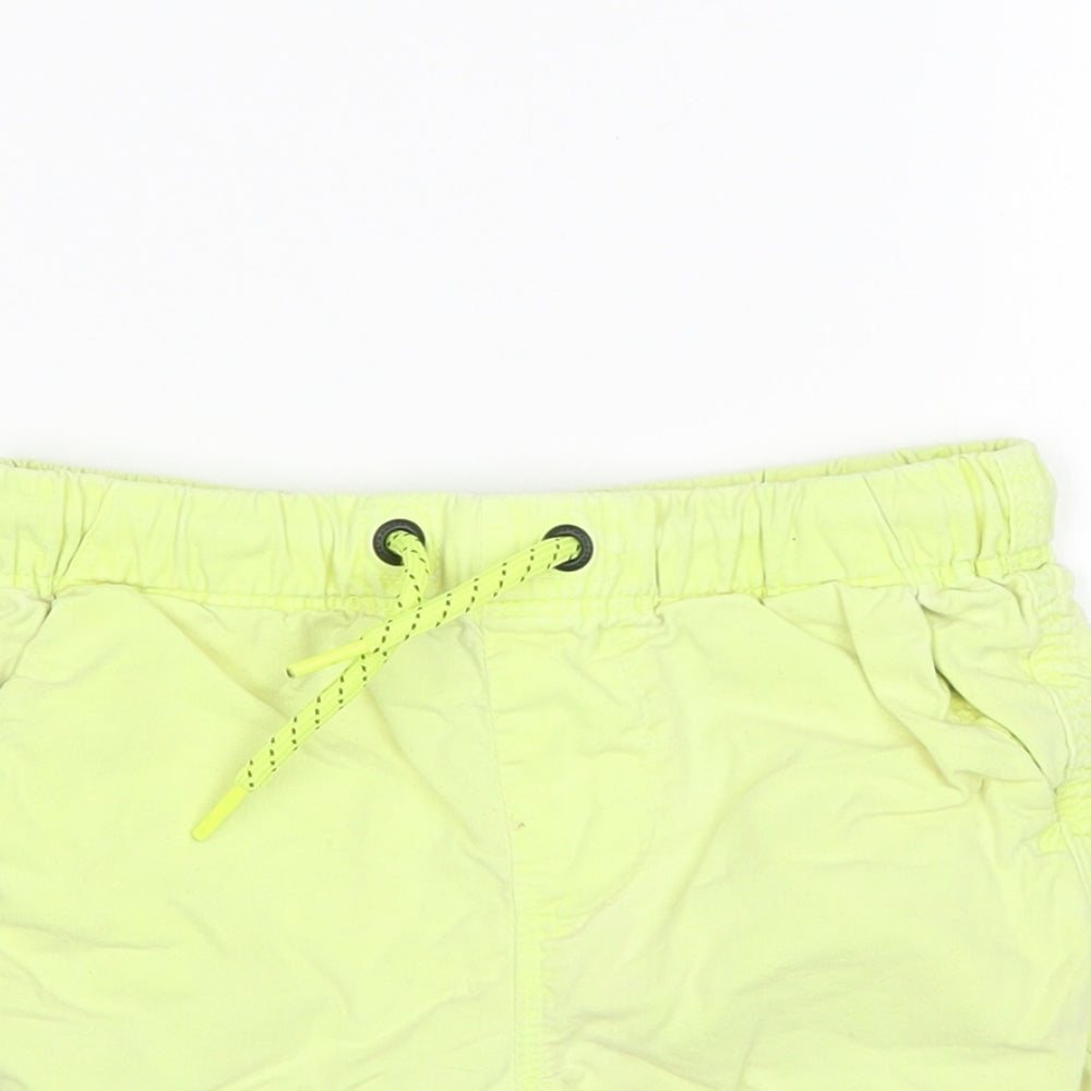 NEXT Boys Green  Cotton Chino Shorts Size 4 Years  Regular