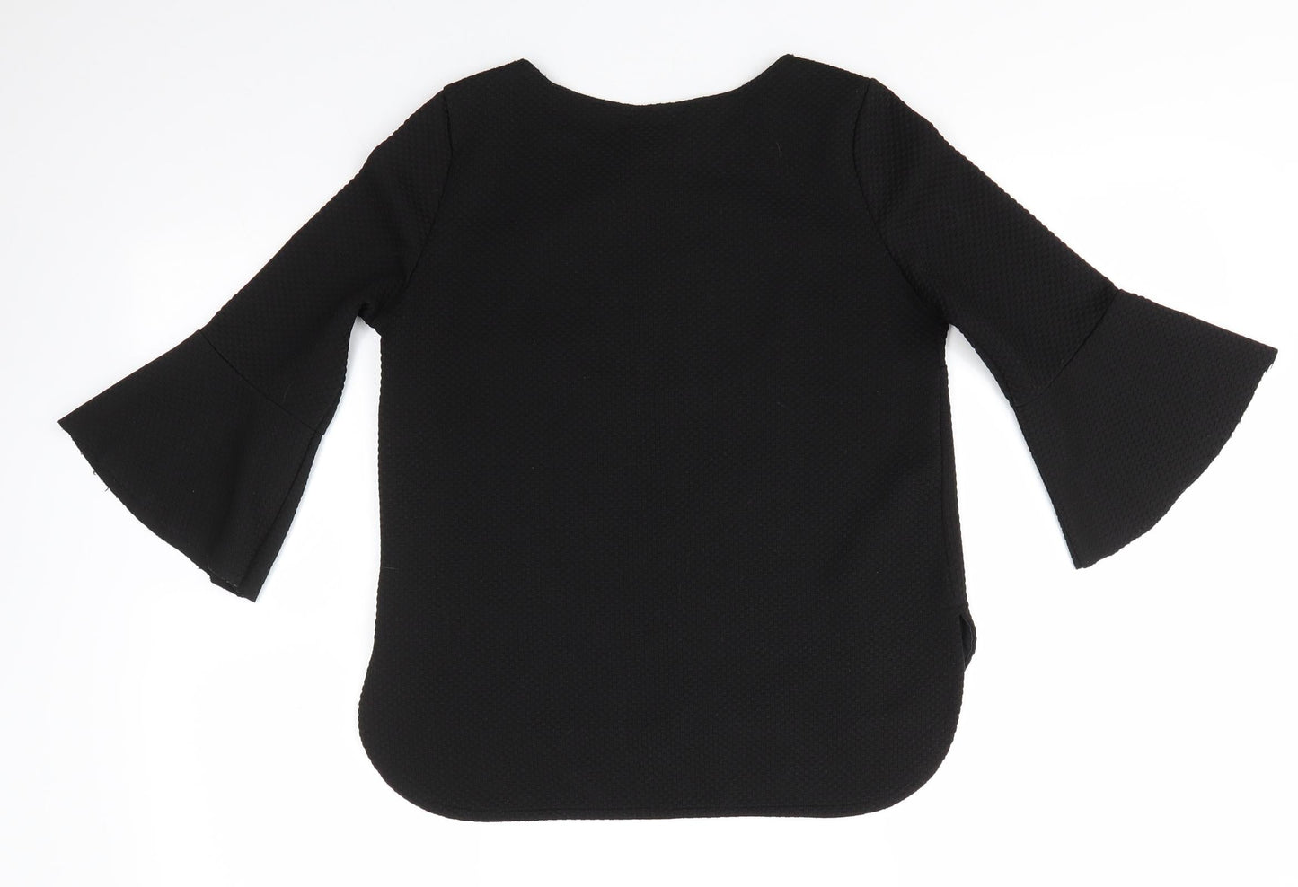 Womens UK Size S Zara Black Pullover Jumper