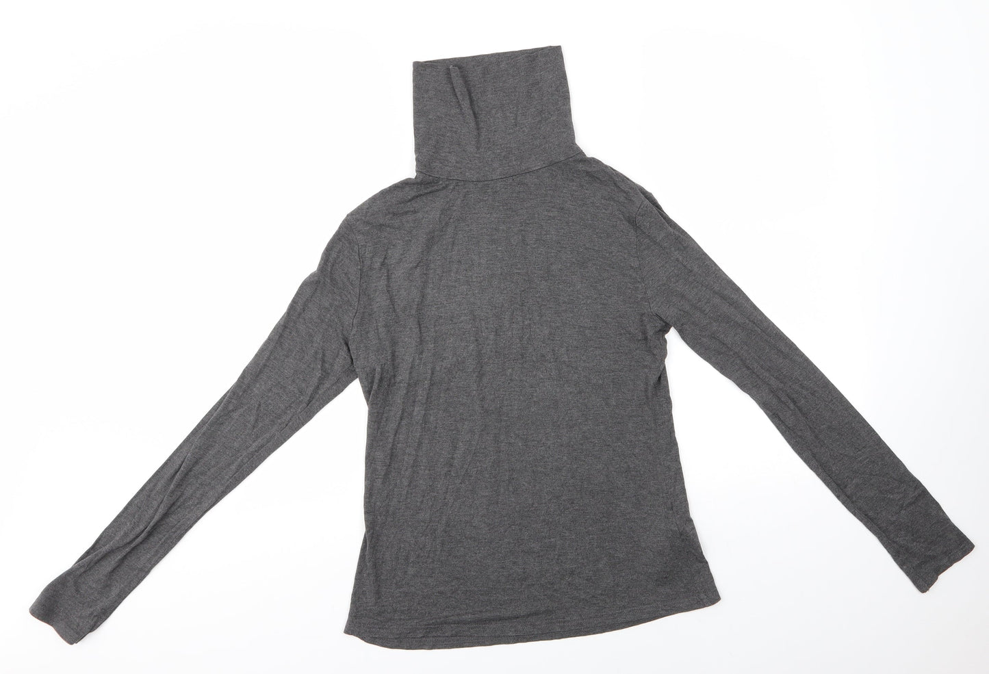 Womens UK Size 14 New Look Grey Basic Blouse