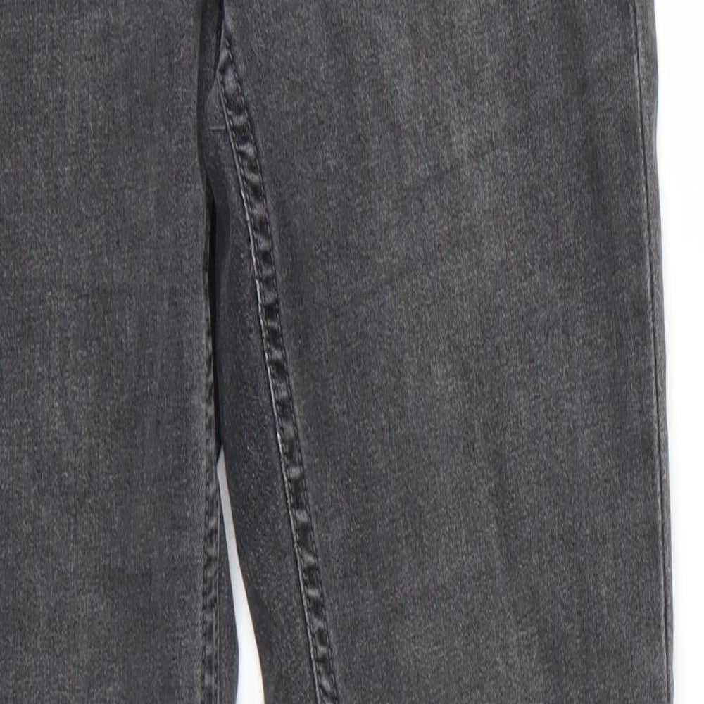 Womens UK Size 29 in H&M Regular Fit Skinny Grey Jeans
