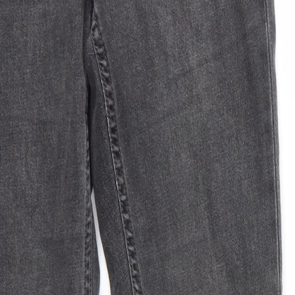 Womens UK Size 29 in H&M Regular Fit Skinny Grey Jeans