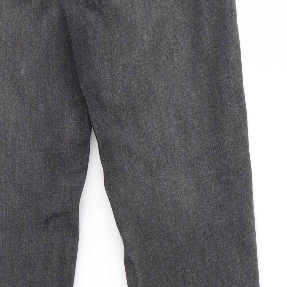 Womens UK Size 29 in H&M Regular Fit Skinny Grey Jeans