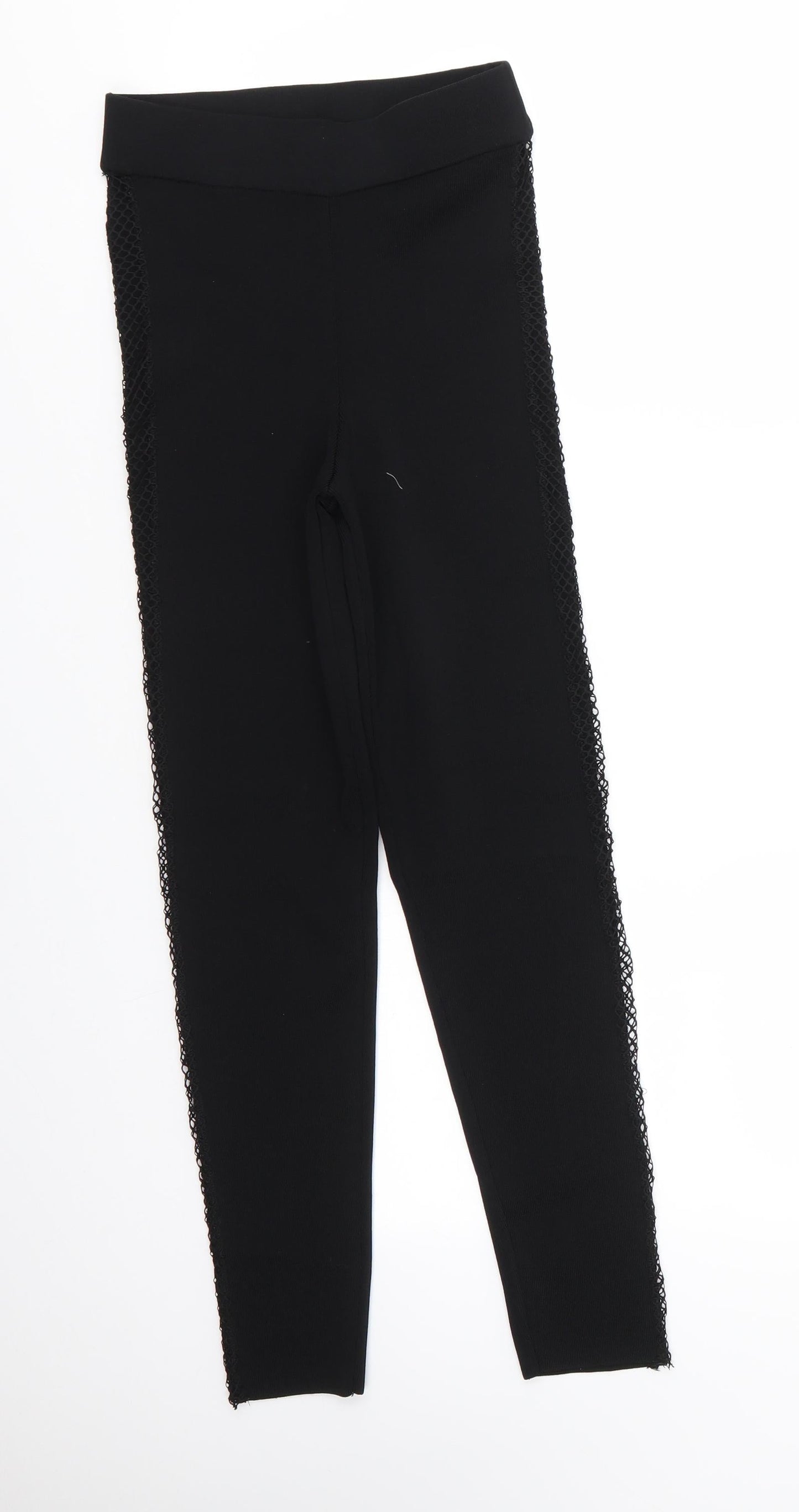 Womens UK Size S Zara  Jegging Black Leggings