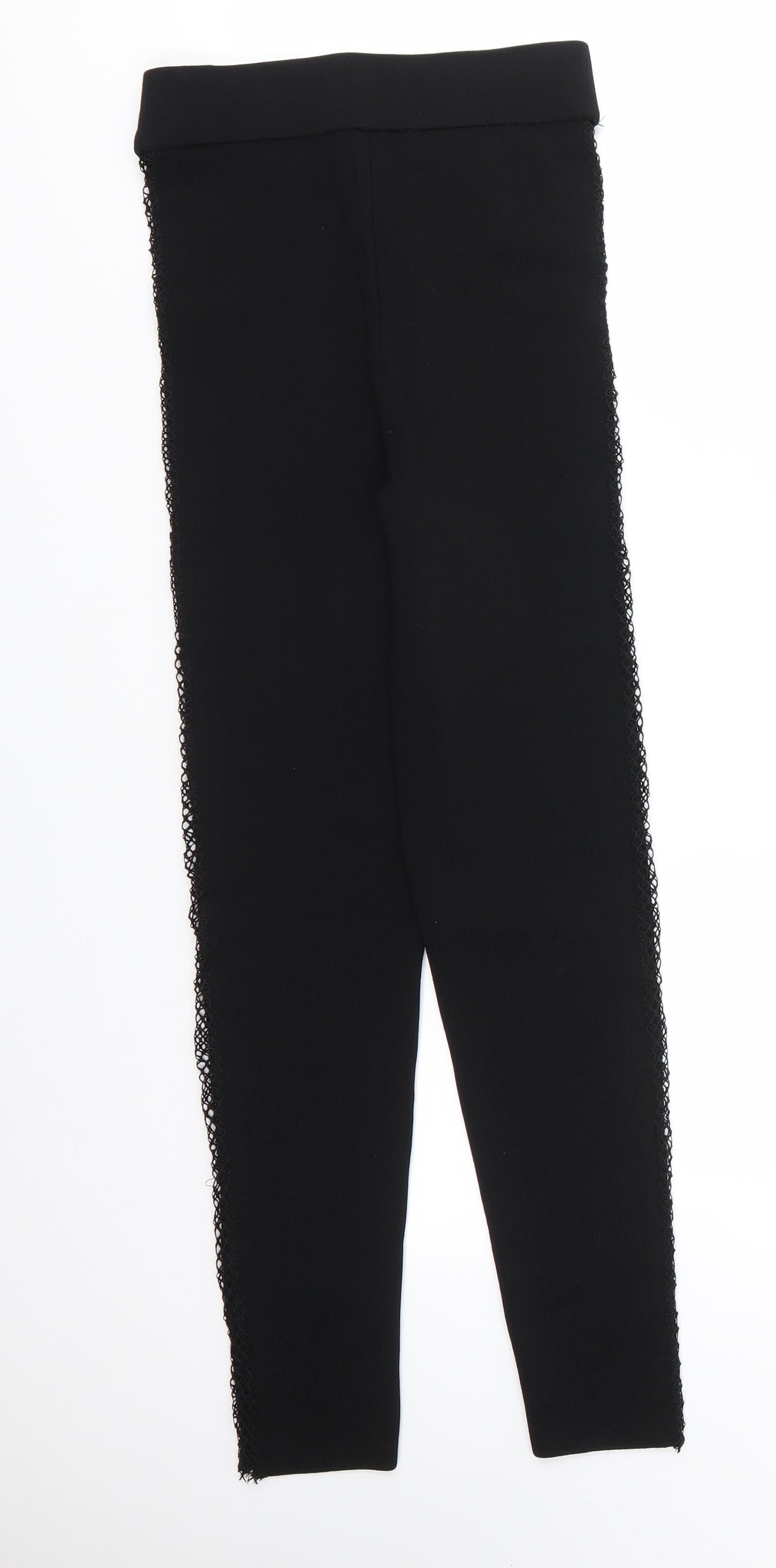 Womens UK Size S Zara  Jegging Black Leggings