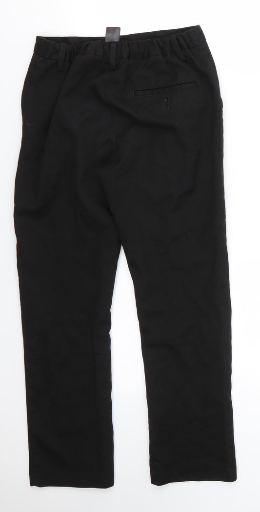 NEXT Boys Black  Polyester Dress Pants Trousers Size 11 Years  Regular