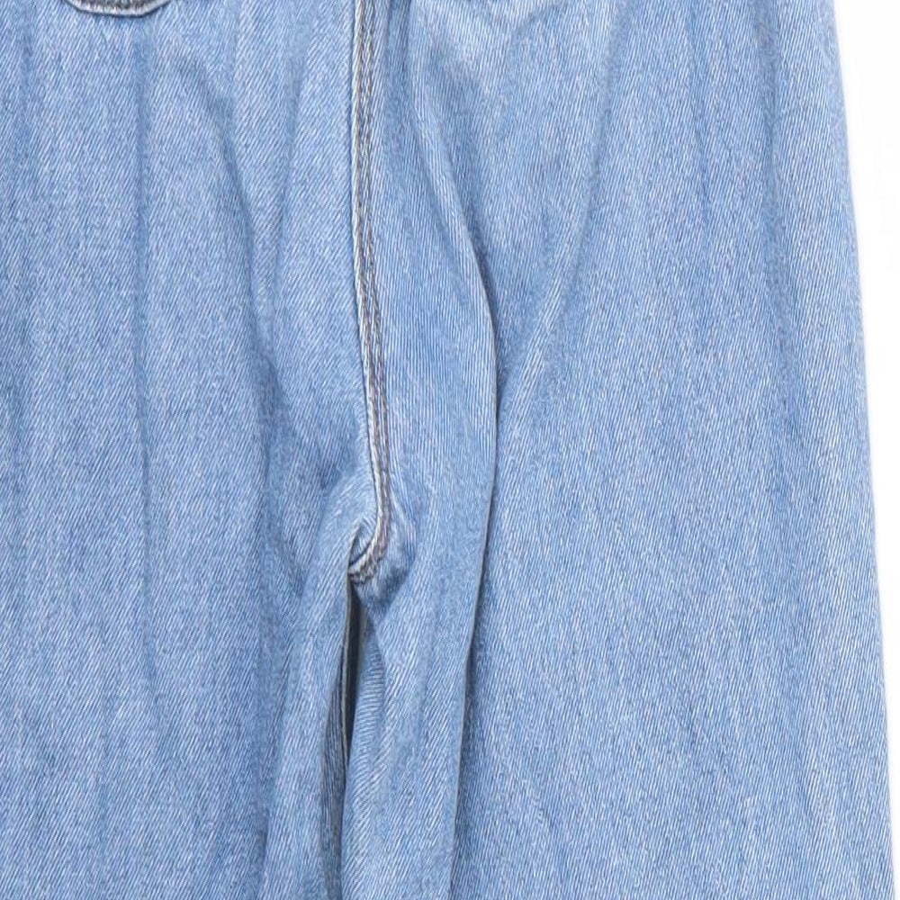 NEXT Girls Blue  100% Cotton Boyfriend Jeans Size 9 Months  Regular