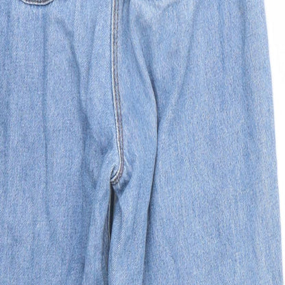NEXT Girls Blue  100% Cotton Boyfriend Jeans Size 9 Months  Regular