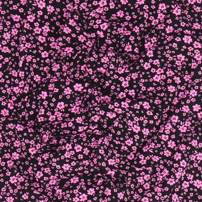 H&M Womens Pink Floral Viscose A-Line Skirt Size S