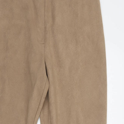 Womens UK Size 16 m&s Regular Fit  Beige Trousers