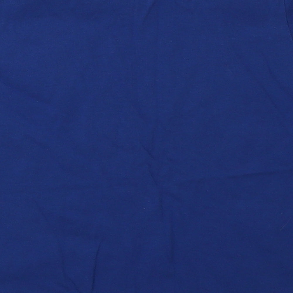 Primark Boys Blue  Cotton Basic T-Shirt Size 3-4 Years Crew Neck Pullover - Brooklyn New York