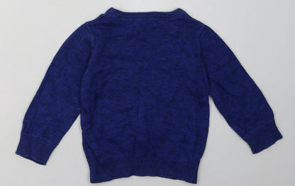 NEXT Boys Blue  Coir Pullover Sweatshirt Size 3 Years  Pullover