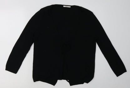 Womens UK Size S sainsburys Black Cardigan Jumper
