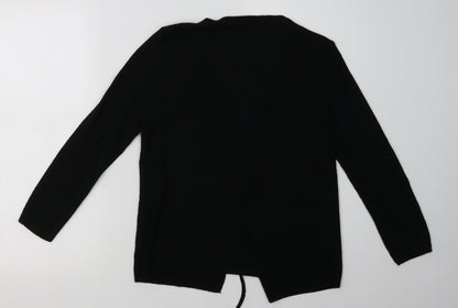 Womens UK Size S sainsburys Black Cardigan Jumper