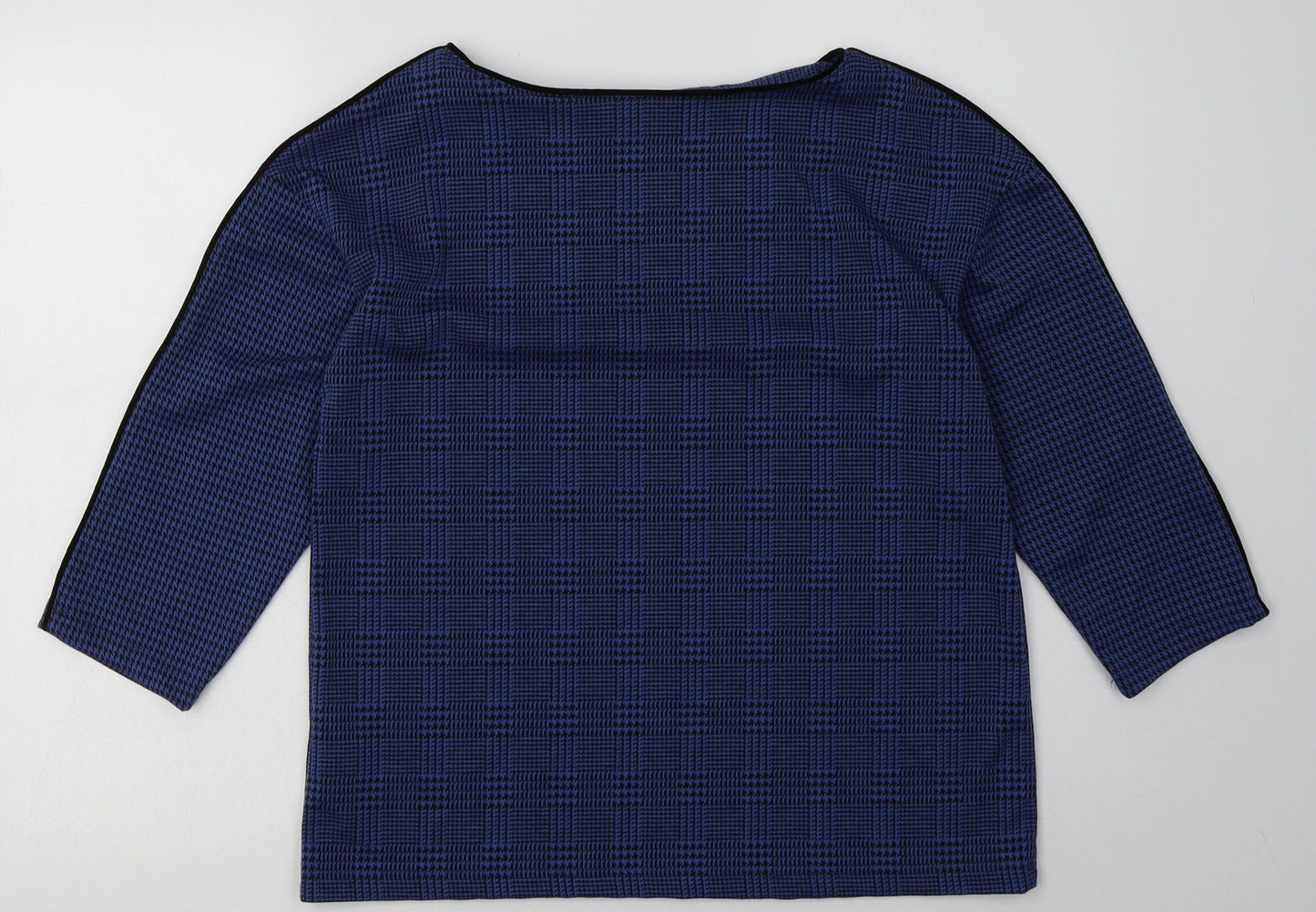Womens UK Size 12 Marks and Spencer Blue Pullover Sweatshirt