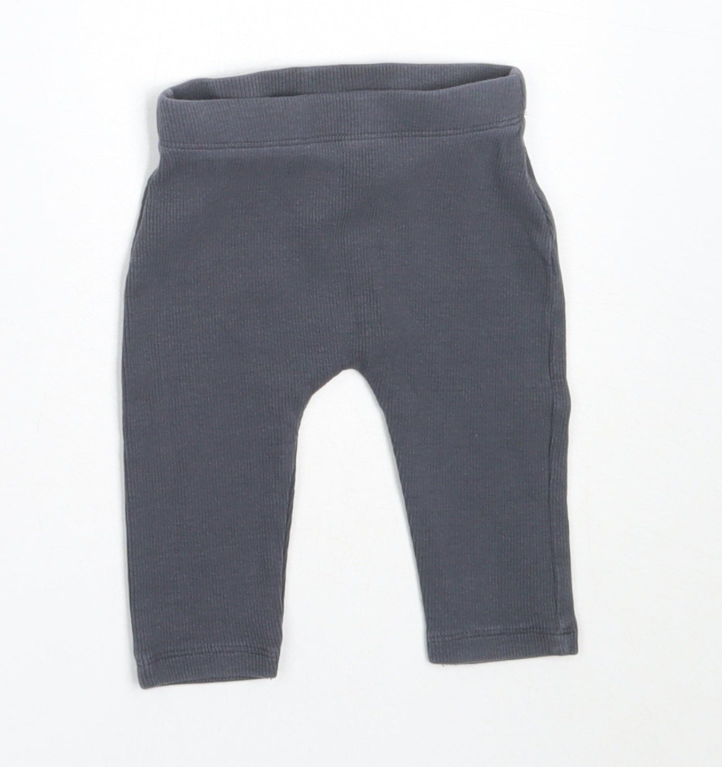 George Girls Grey  Cotton Capri Leggings Size 3-6 Months