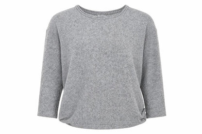 Womens UK Size L Papaya Grey Pullover Jumper