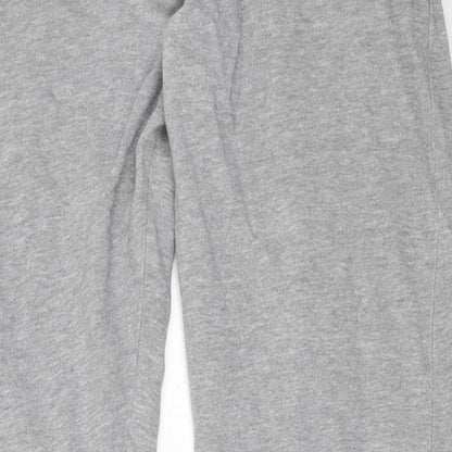 Essential Apparel Womens Grey  Cotton Jogger Trousers Size M L29.5 in Regular