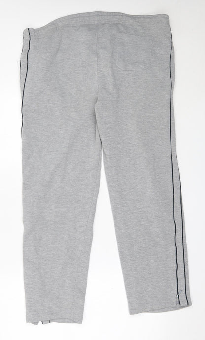 Jac Mens Grey  Cotton Sweatpants Trousers Size M L29 in Regular