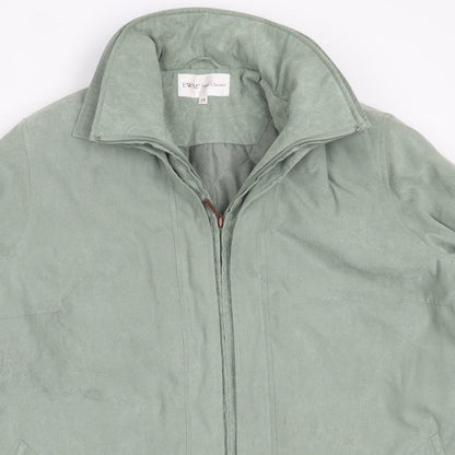 Womens UK Size 18 EWM Green Overcoat