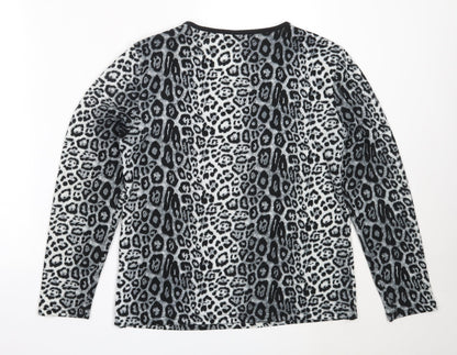 Womens UK Size M Paramour Grey Pullover Jumper