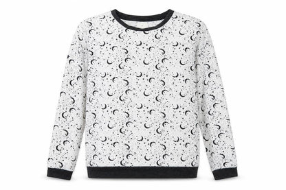 Front view of Matalan women’s white solid polyester top pyjama top, size M